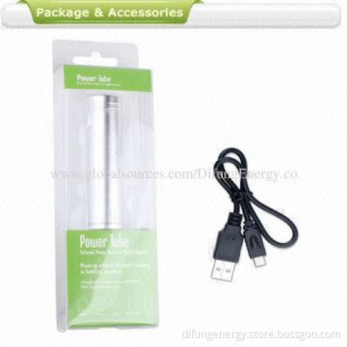 Definition Power Banks, Aluminum Housing OEM Laser Logo Tube Design